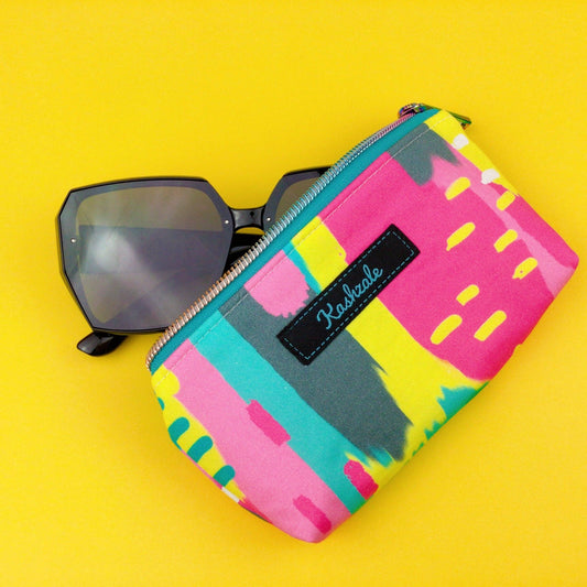 Kashzale Handmade Cosmetic Bags - 21st Party Sunglasses bag, glasses case. Exclusive Design