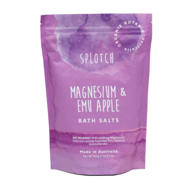 SPLOTCH MAGNESIUM & EMU APPLE BATH SALTS 950G image 0