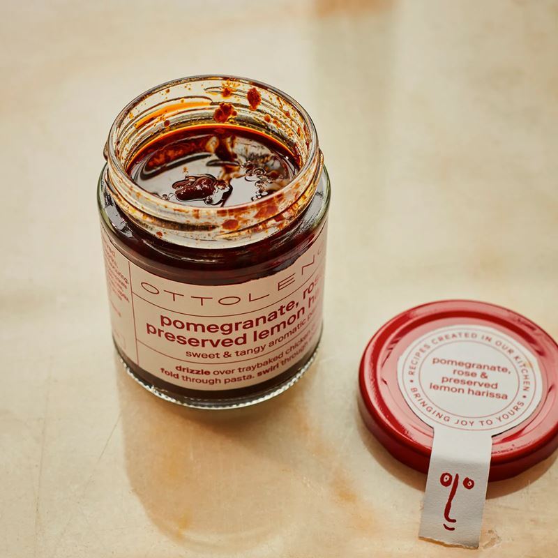 Gourmet & Lifestyle - Ottolenghi Rose, Pomegranate and Preserved Lemon Harissa 170g
