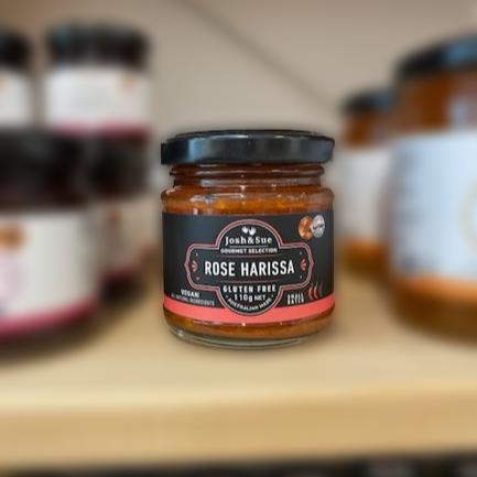 Josh & Sue - Rose Harissa - Mini Jar - 110g image 0