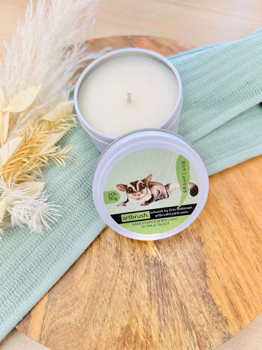 Grampians- Artbrush - Scents of Australia- 20hr Travel Candle image 0