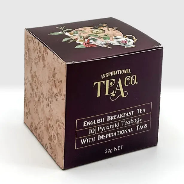 Faire English inspirational teabags 10pk