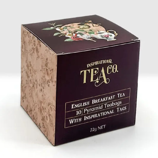 Faire English inspirational teabags 10pk
