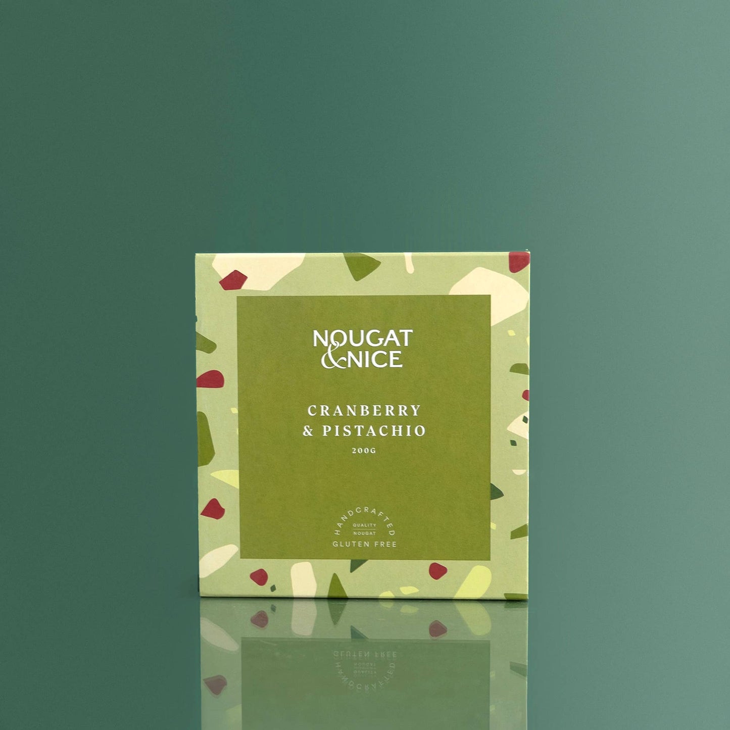 Nougat & Nice - Cranberry & Pistachio Nougat | 200g Box