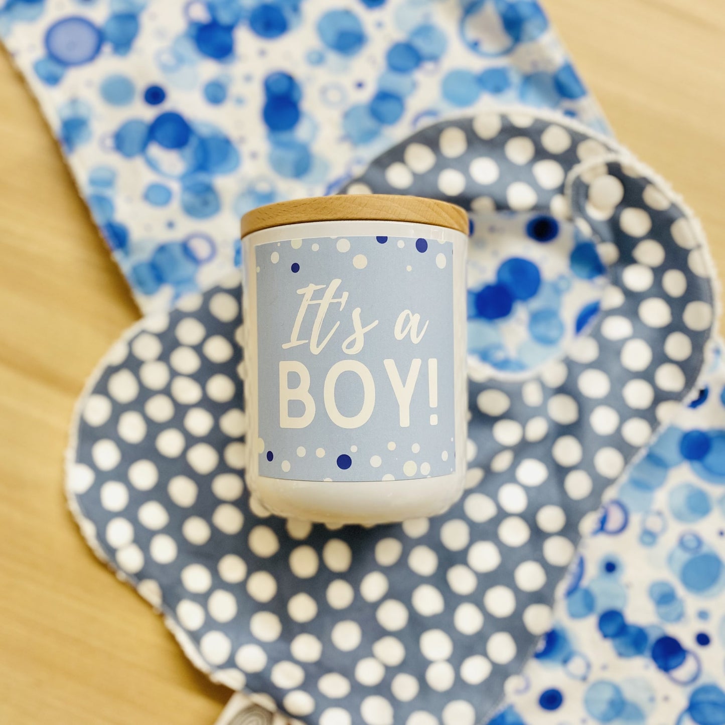 It's a Boy! - Tumbler Candle Label image 1