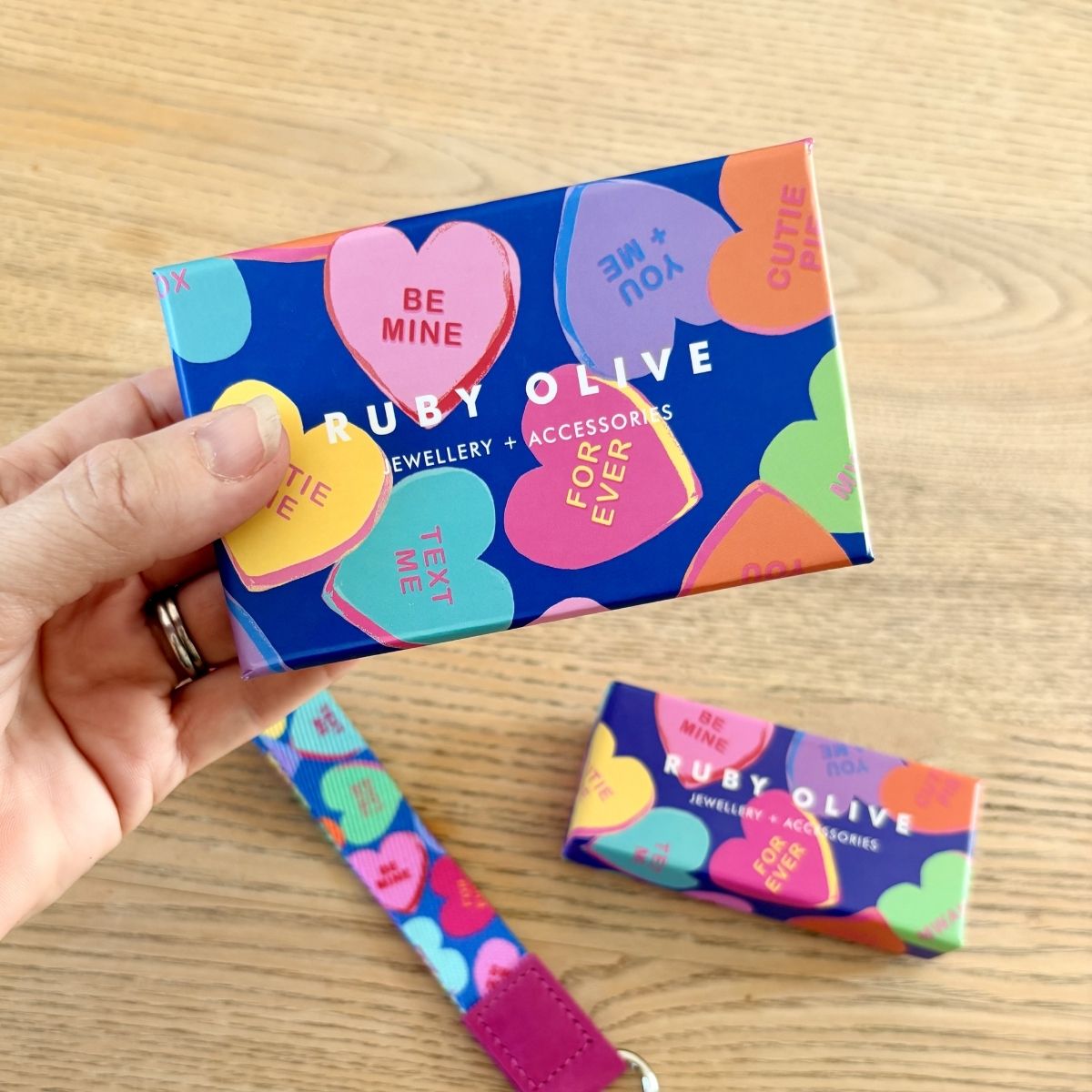 Candy Heart Lanyard