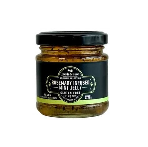 Josh & Sue - Rosemary Infused Mint Jelly - Mini Jar - 110g image 0