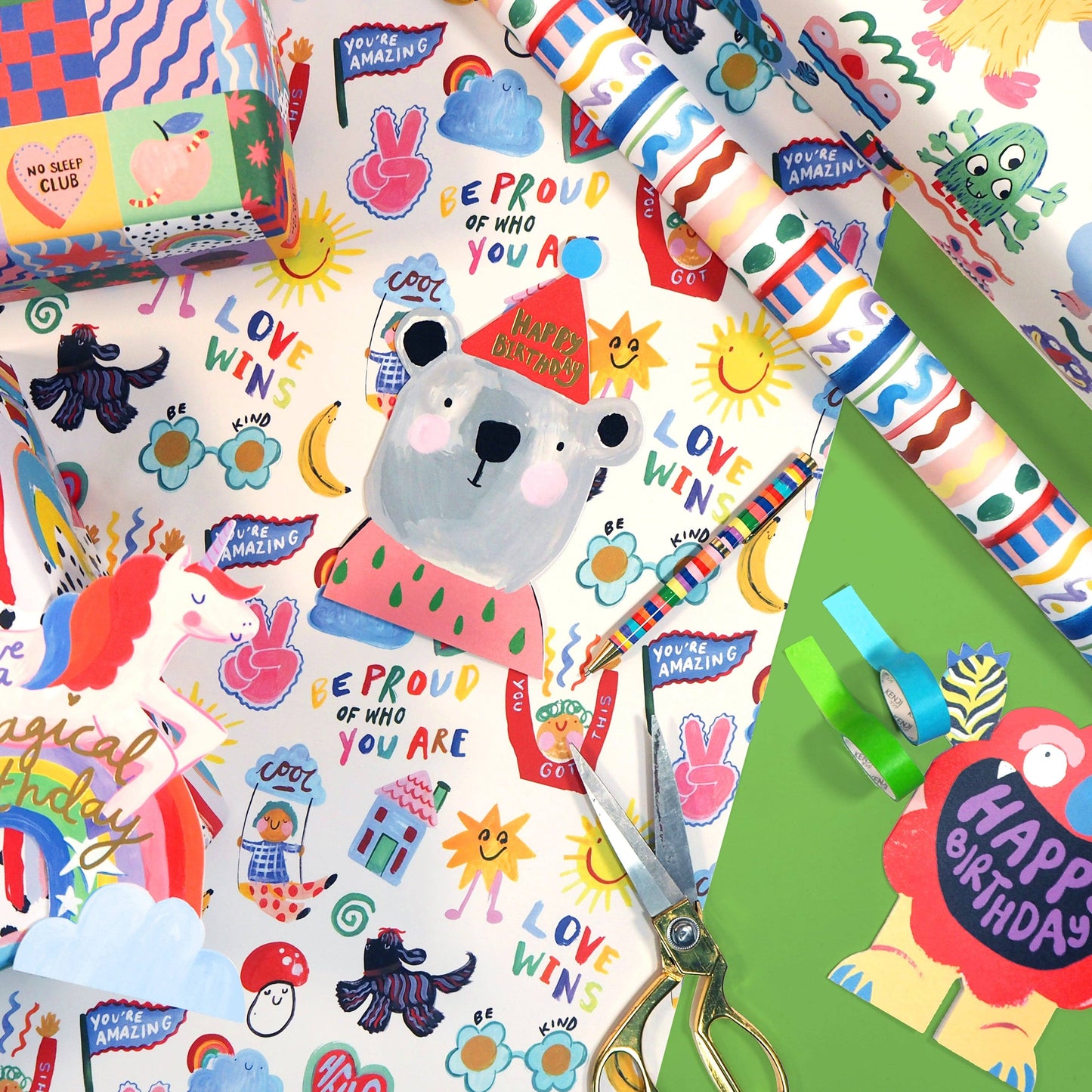 Eleanor Bowmer - Gift Wrap - Doodles