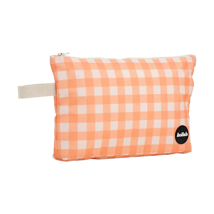 Wet Bag Apricot Check - Kollab image 0
