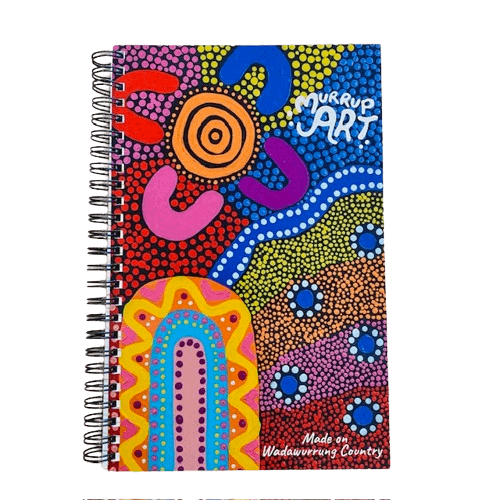 Murrup Art Note Book- 'Murrkal Turt-Barram' (Night Star) image 0