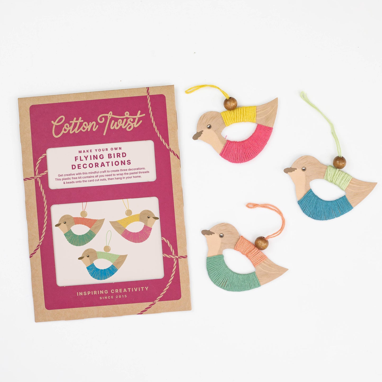 Cotton Twist - Make Your Own Flying Bird Decorations
