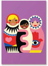 KIDS PAINT BY NUMBERS KIT - BABUSHKAS image 0