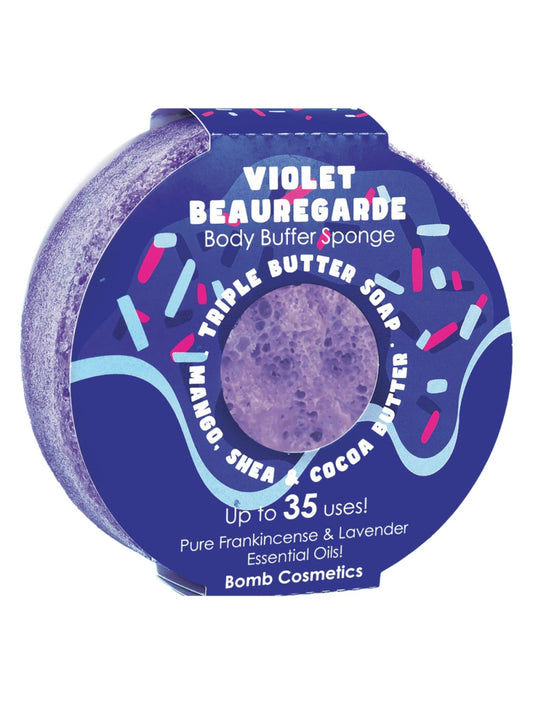 Bomb Cosmetics Violet Beauregarde Body Buffer - Splosh