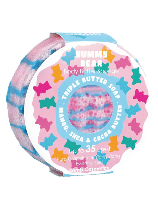 Bomb Cosmetics Yummy Bear Body Buffer - Splosh
