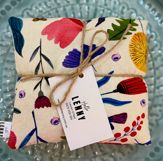Hello Lenny - Heat Pack - White Flowers