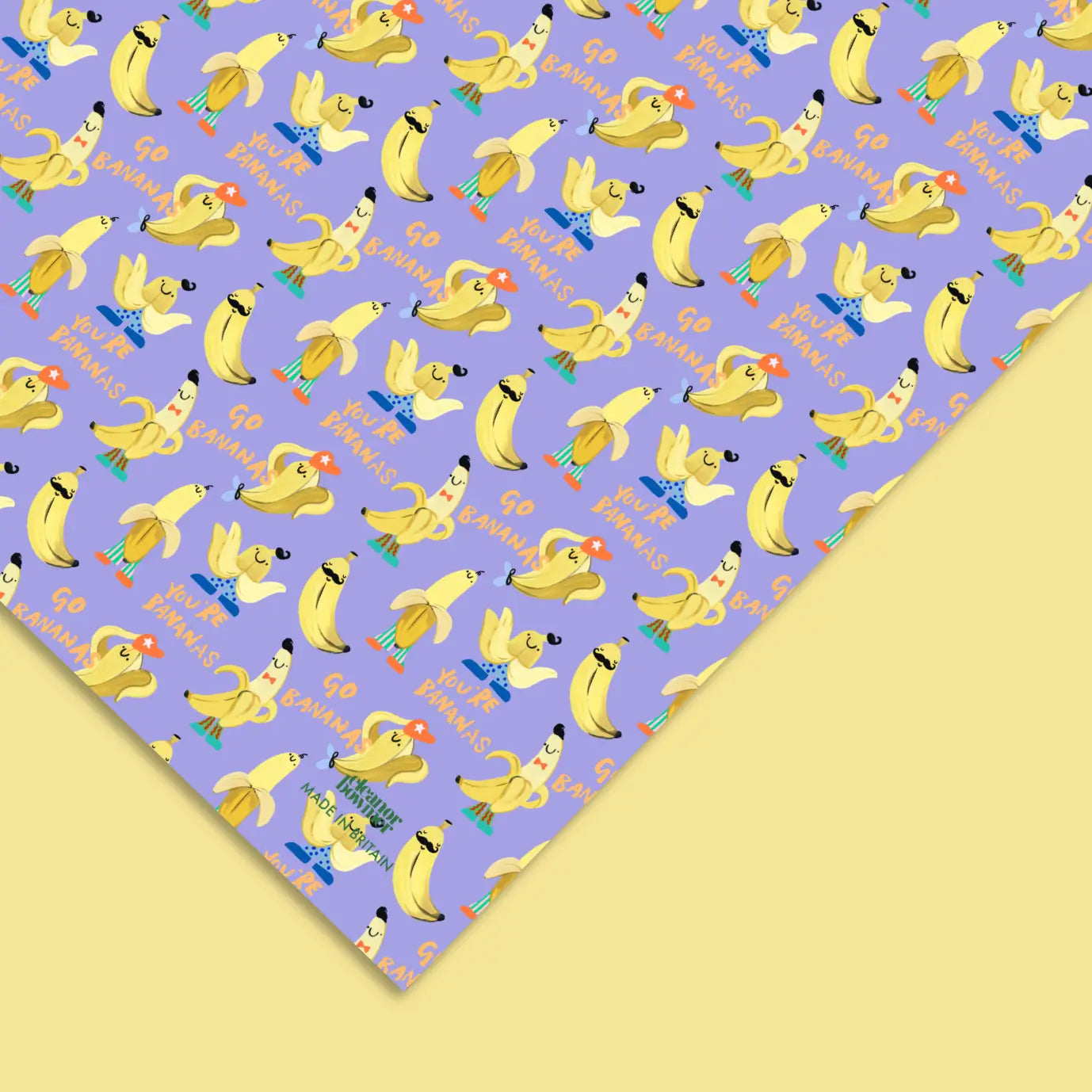 Gift Wrap - Go Bananas