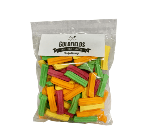 Mini Fruit Sticks 200gm - Goldfields Confectionary image 0