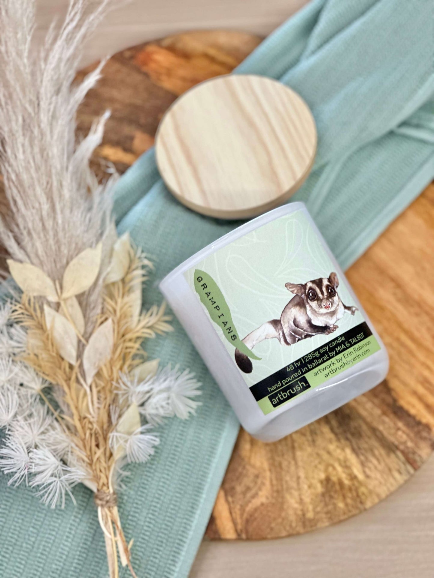 Grampians- Artbrush - Scents of Australia- 48hr Soy Candle image 0