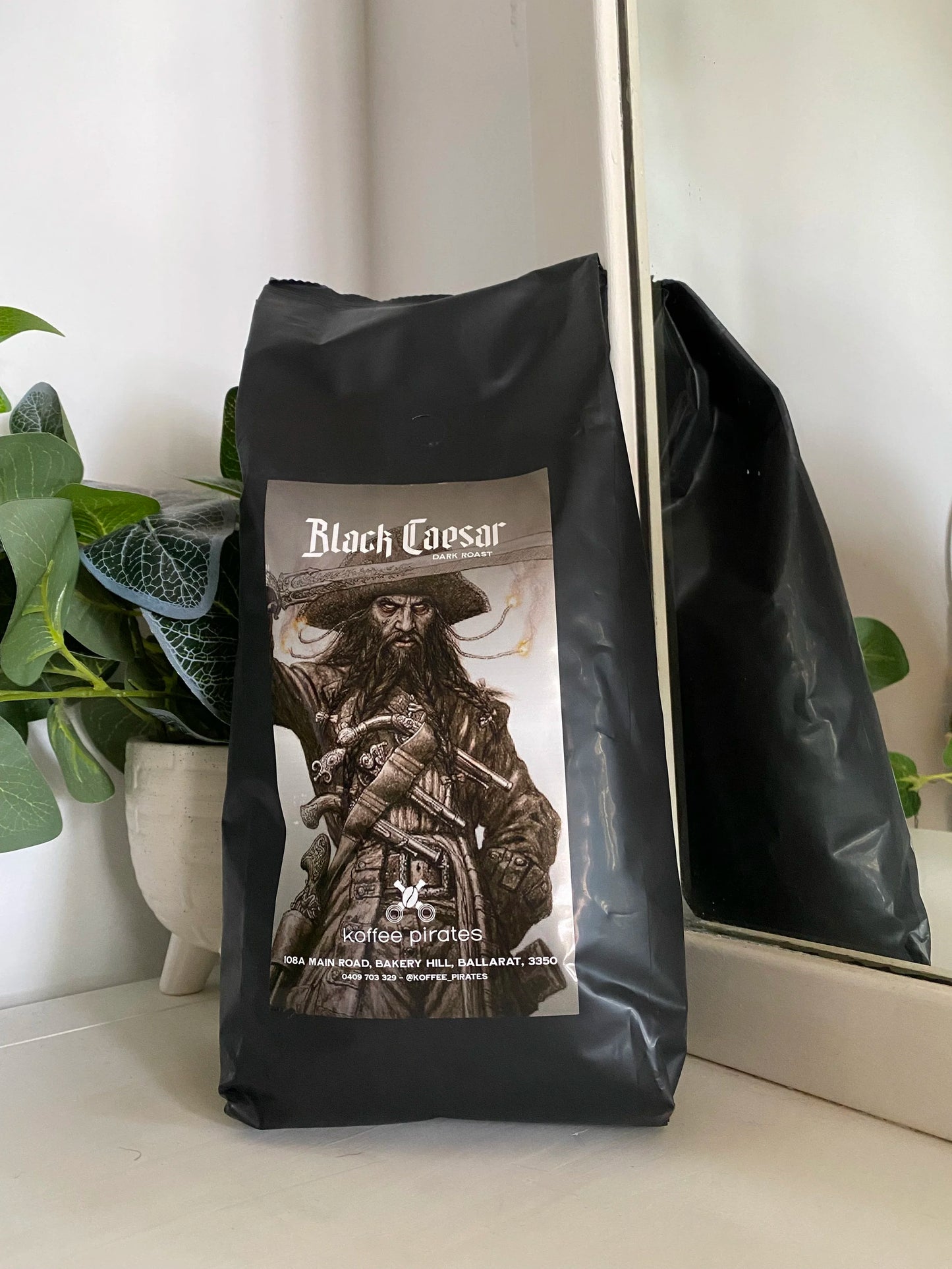 koffee Pirates- Black Caesar Coffee Beans 250g