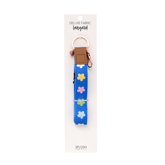 Splosh - lanyard blue floral