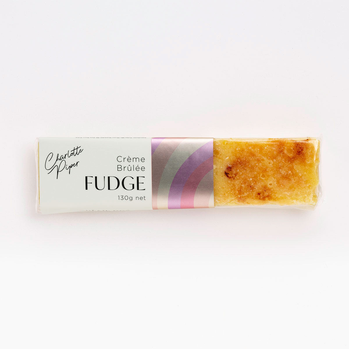 130g Creme Brulet Fudge - Charlotte Piper image 0
