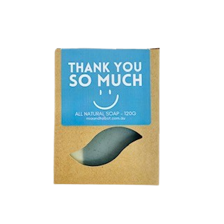 Thank you so much (Blue) - Handcrafted Soap image 0