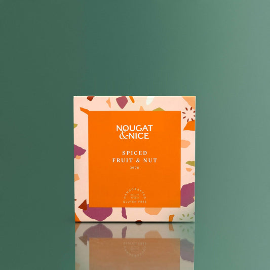 Nougat & Nice - Spiced Fruit & Nut Nougat  | 200g Box