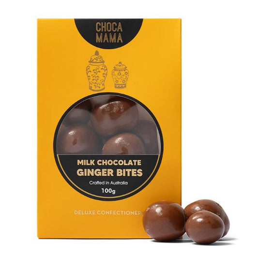 Chocamama - Milk Chocolate Ginger 100g