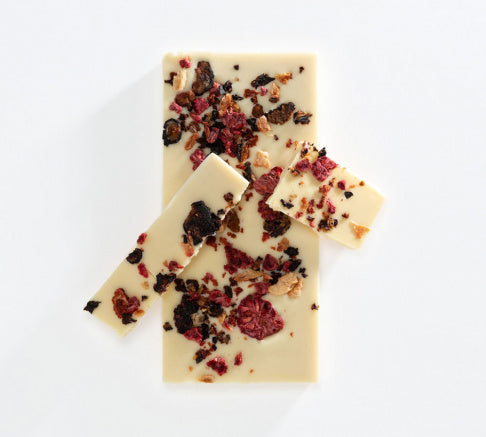 Charlotte Piper - White Chocolate Mixed Berry Bar 50g