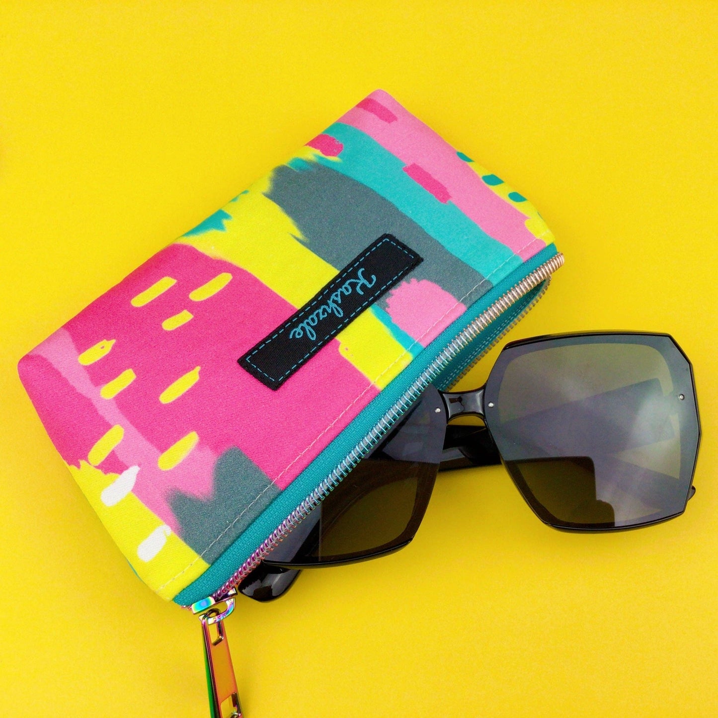Kashzale Handmade Cosmetic Bags - 21st Party Sunglasses bag, glasses case. Exclusive Design