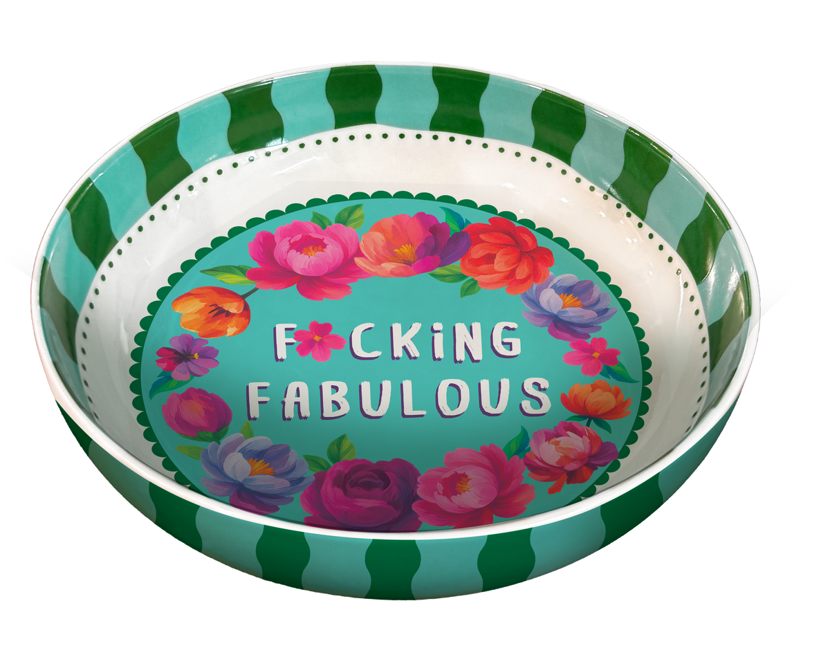 DWBH - 'FABULOUS' Ceramic Snack Bowl