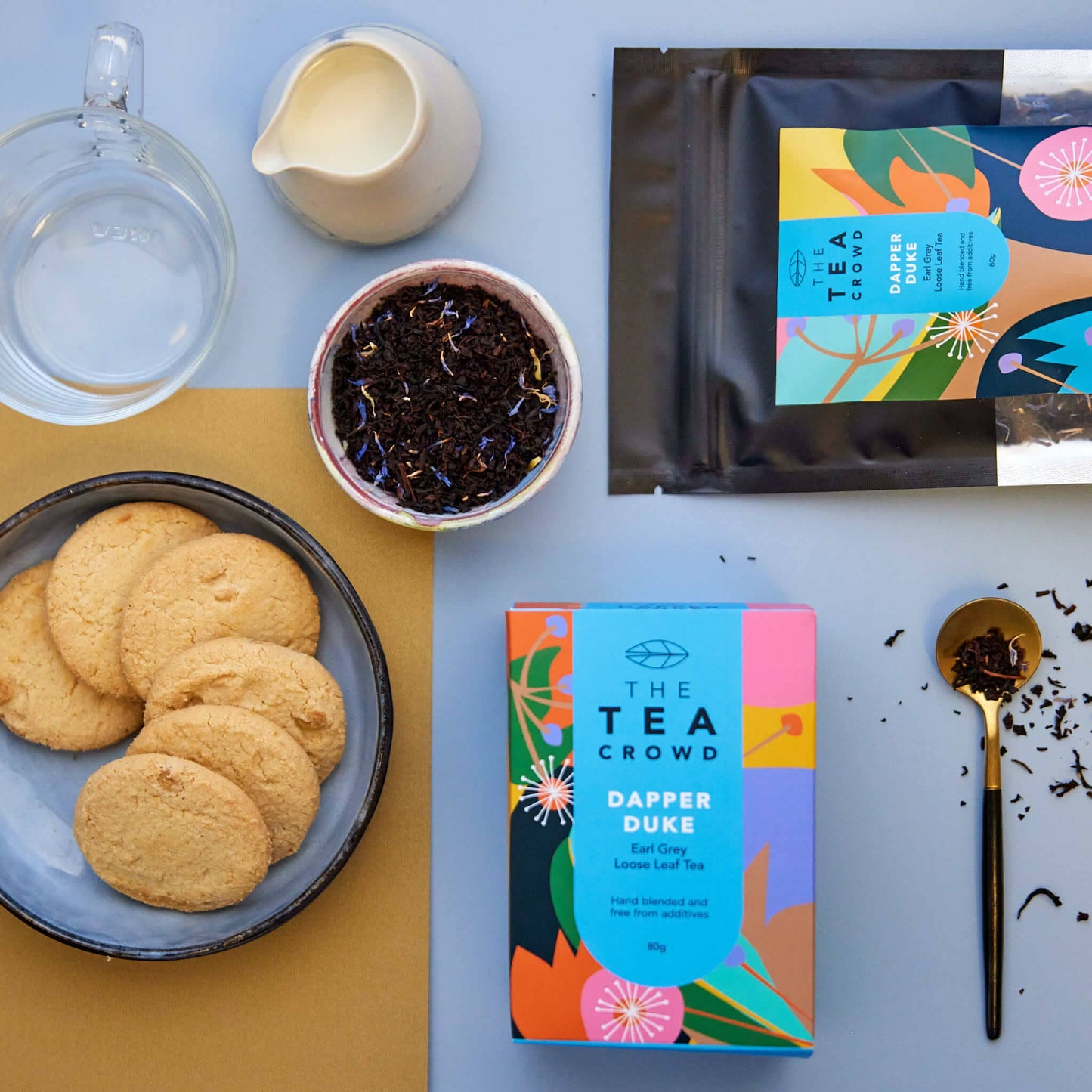 The Tea Crowd - Black Tea - Dapper Duke (Earl Grey): Small Pouch (40g)