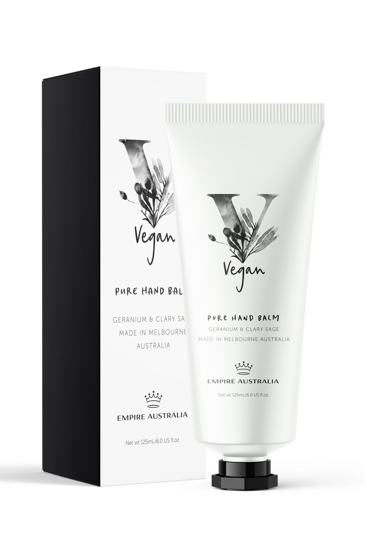 Vegan Geranium & Clary Sage Pure Hand Balm