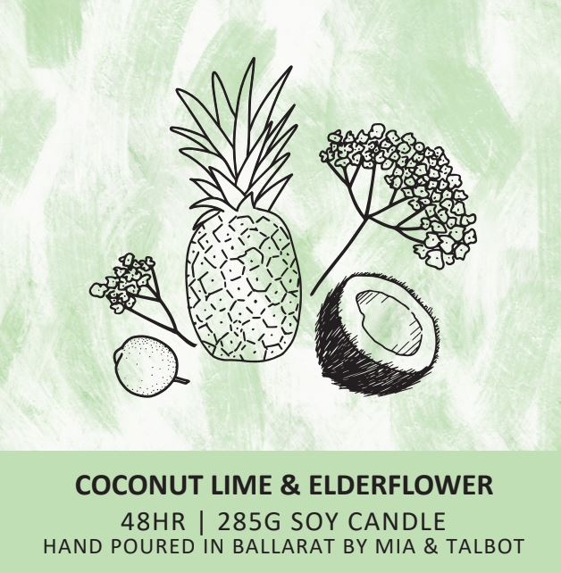Coconut Lime & Elderflower