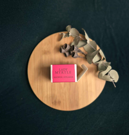 Lady Myrtle - Rose Myrtle - Shower Steamer large - native essential oils