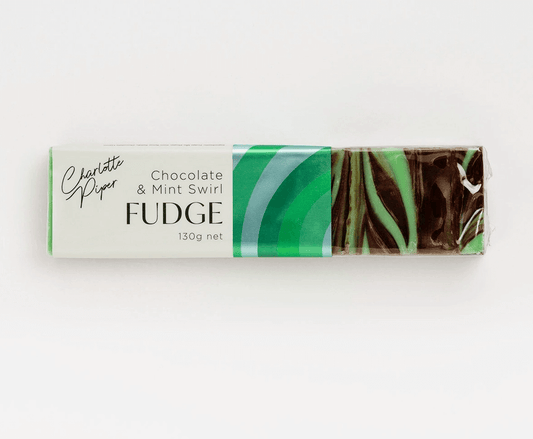 130g Chocolate & Mint Fudge - Charlotte Piper image 0