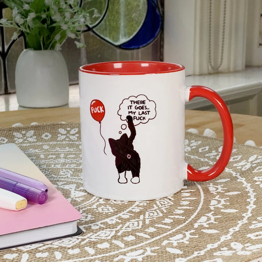 Mittens & Moods - There it Goes My Last Fuck - Ceramic Mug