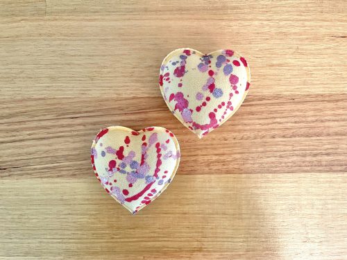 Handmade Sweet nectar and Hibiscus Heart Goat Milk Bath Bomb - Suave Soap image 0