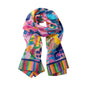 Rainbow Fields Modal Long Scarf