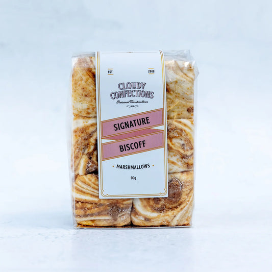 Cloudy Confections - Biscoff marshmallows