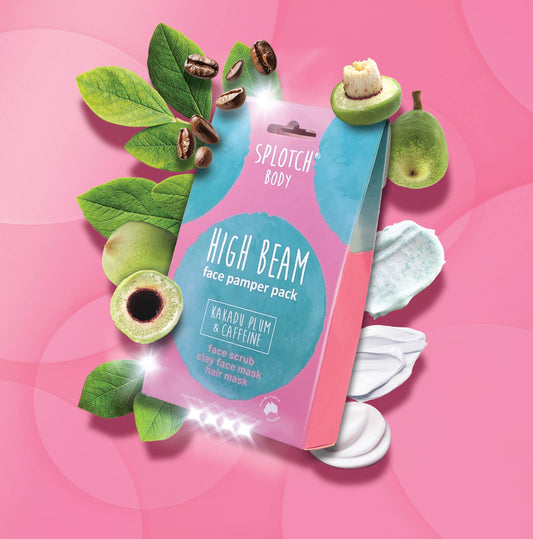 Splotch - Kakadu Plum & Caffeine High Beam...Face Pamper Pack