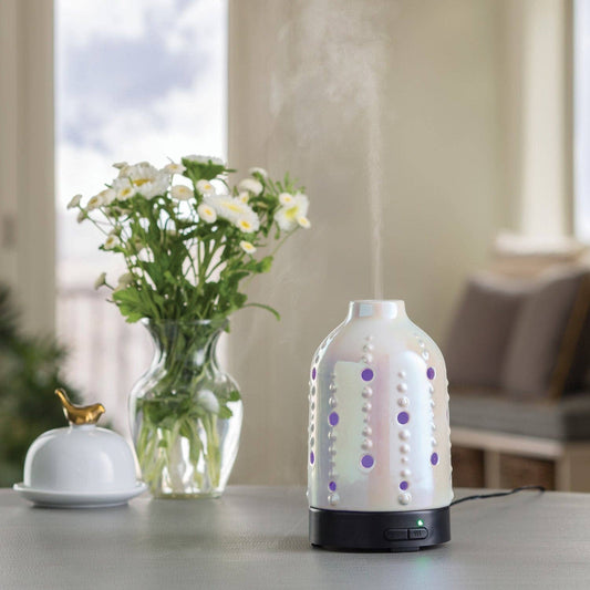 Candle Warmers Australia - Pearlescent Ultrasonic Aroma Diffuser - RRP $59.95 