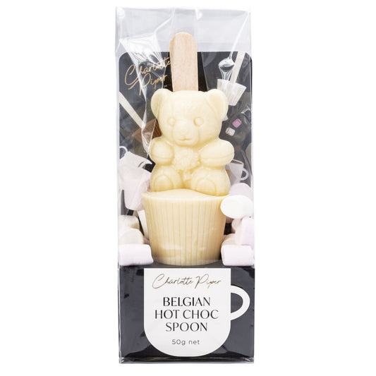 Charlotte Piper - Hot white chocolate Bear spoon