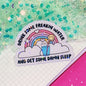 Mittens & Moods - Drink Some Freakin' Water, Get Some Damn Sleep - Vinyl Sticker.