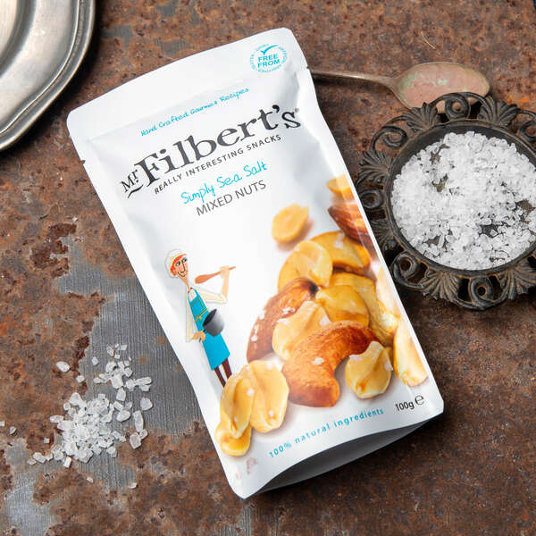 Gourmet & Lifestyle - Mr Filbert's Simply Sea Salt Mixed Nuts 100g