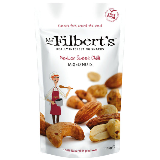 Gourmet & Lifestyle - Mr Filbert's Mexican Sweet Chilli Mixed Nuts 100g