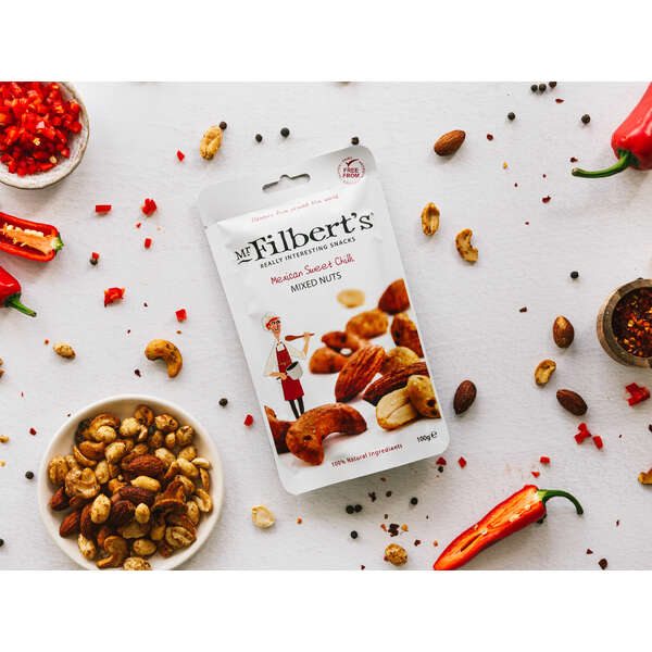 Gourmet & Lifestyle - Mr Filbert's Mexican Sweet Chilli Mixed Nuts 100g