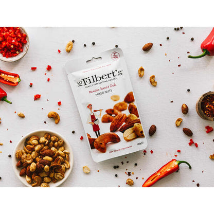 Gourmet & Lifestyle - Mr Filbert's Mexican Sweet Chilli Mixed Nuts 100g