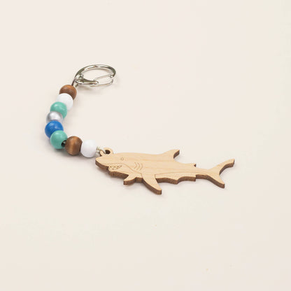 Cotton Twist - Make Your Own Shark Keyring Kit