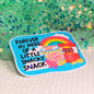 Mittens & Moods - Forever In Need of a Little Snacky Snack - Vinyl Sticker